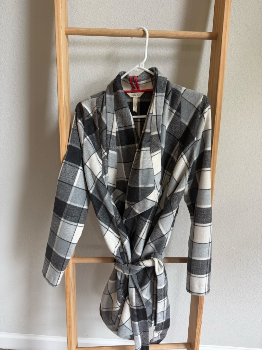 Matilda Jane Check It Twice Plaid Jacket Coat – Size XS